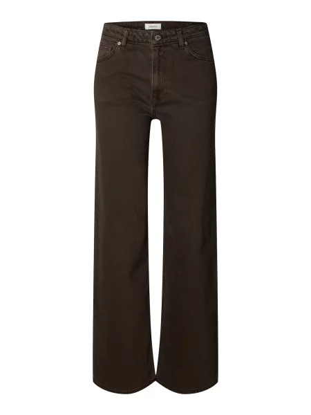SELECTED Jeans SLFBEA-KORI ciocolatiu