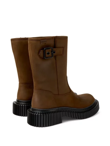 Botine Camper cu cataramă maro