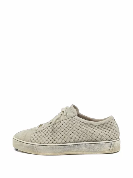 Sneakerși Santoni gri