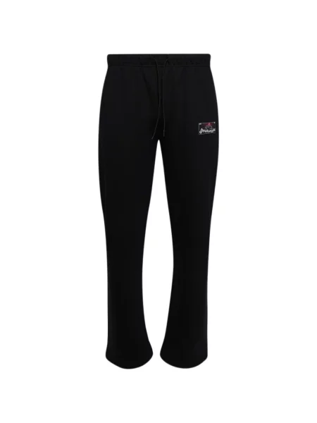 Pantaloni Prototypes alergare cu autograf negru