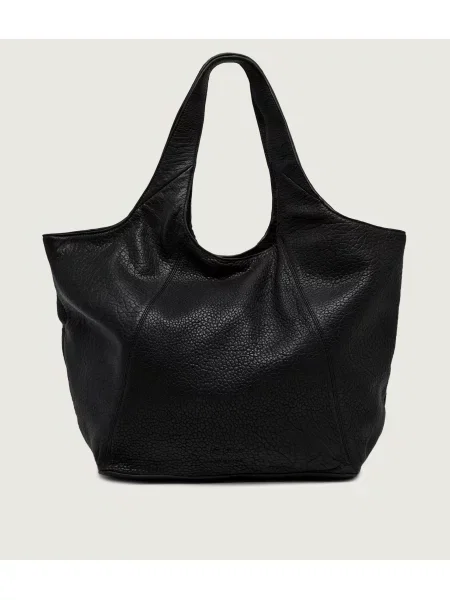 COPENHAGEN STUDIOS De piele geantă shopper CPH Bag negru