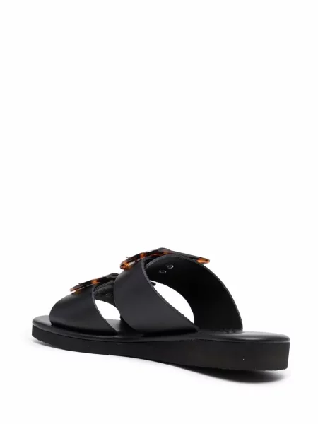 Sandály Ancient Greek Sandals s přezkou černé
