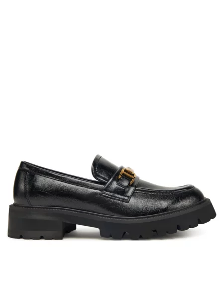 Loafersy TWINSET czarne