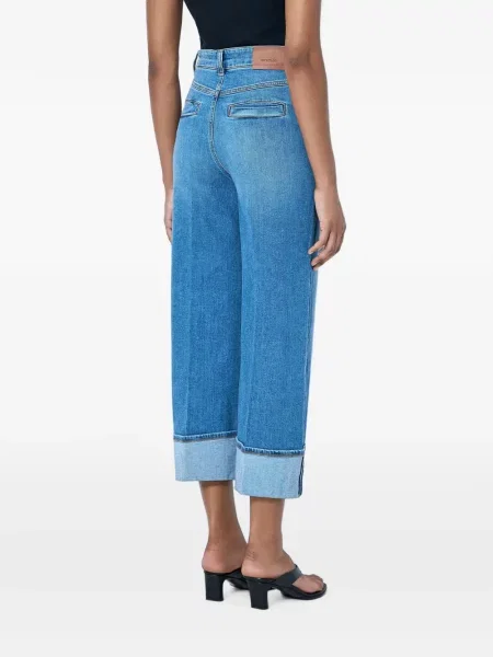 Decupat blugi Sportmax albastru