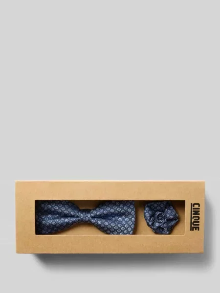 Krawat Cinque niebieski