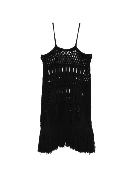 Sukienka midi Circus Hotel do kolan garniturowa czarna