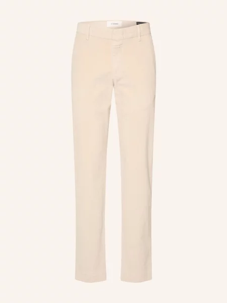 Closed Kordové Kalhoty Clifton Slim Fit režná