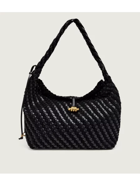 GIANNI CHIARINI De piele geantă shopper Aurelie | piele întoarsă negru