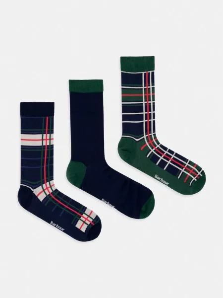 Barbour șosete pentru bărbați cu pachet de 3