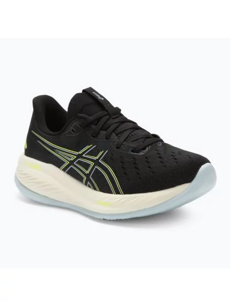 Buty do biegania ASICS Gel-Cumulus 26 black/safety yellow czarne