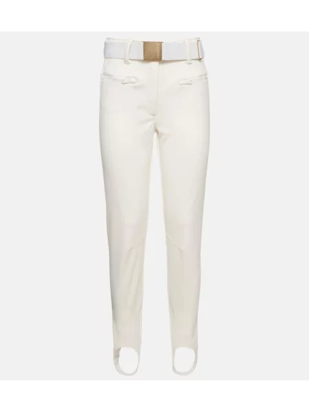 Jeździć na nartach spodnie dresowe Goldbergh białe