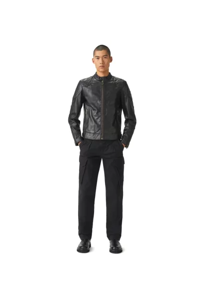 Kurtka skórzana Belstaff czarna