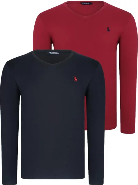 Vesta Dewberry s V-izrezom crna