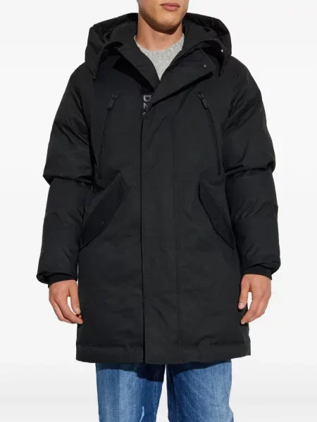 Geacă parka Dsquared2 cu glugă negru