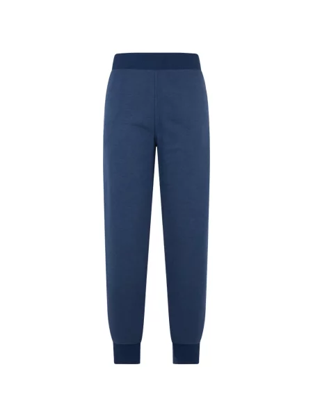 Pantaloni Moschino cu imagine alergare albastru
