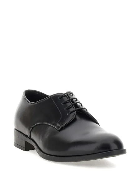 Pantofi derby Duca Heritage din piele negru