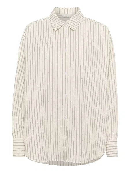 Kaffe Bluza KAVictoria črna / naravno bela