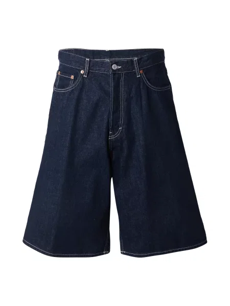 WEEKDAY Džíny Astro džínovina modrá