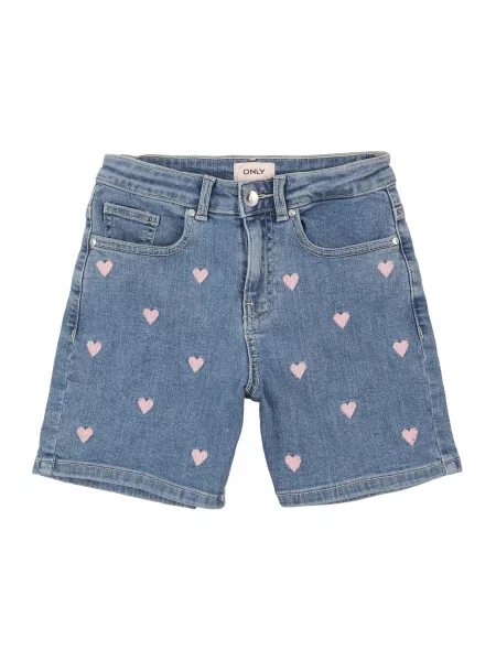 ONLY GIRLS Džínsy KOGJUICY denim / svetloružová modrá