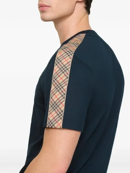 Καρό μπλούζα Burberry μπλε