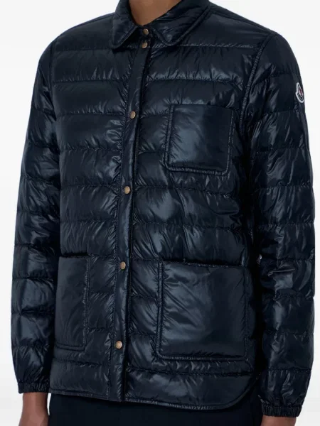Geacă Moncler cu autograf negru