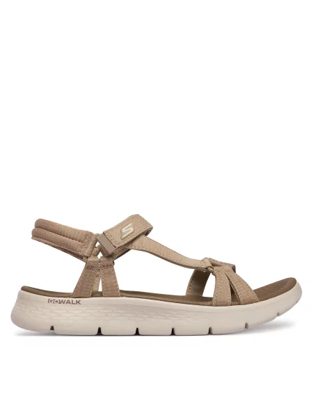 Szandál Skechers GO WALK FLEX SANDAL bézs