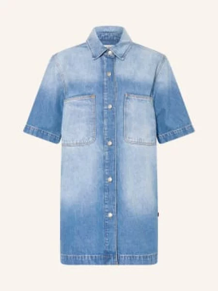 Joop! Jeans Sukienka Jeansowa Naomi blau niebieska