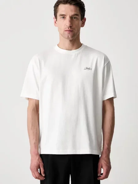 Drôle de Monsieur Belissima t-shirt ανδρικό λευκό