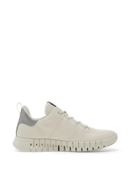 Sneakerși Ecco cu șireturi din dantelă