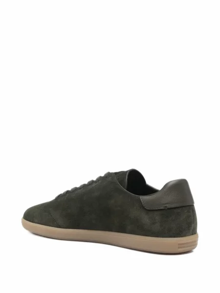 Szarvasbőr sneaker Zegna zöld