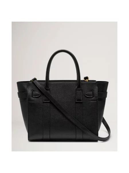 Shopperka Mulberry skórzana czarna