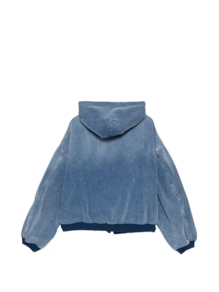 Hanorac cu glugă Alexander Wang albastru