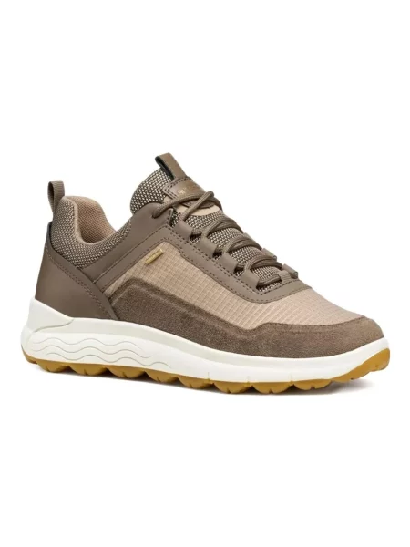 Sneakersy Geox brązowe