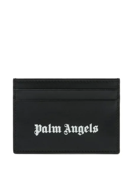 Portofel Palm Angels cu autograf negru