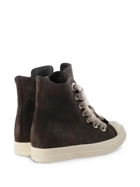 Top Rick Owens din dantelă maro