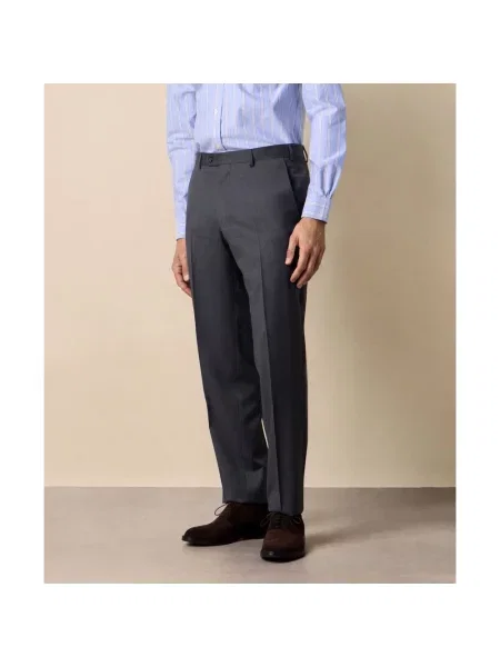 Spodnie Brooks Brothers wełniane szare