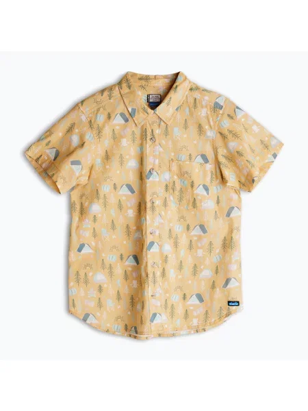 KAVU Girl Party camp vibes тениска за жени жълто