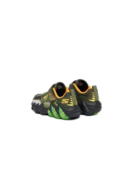 Skechers Sneakersy Skech-O-Saurus Lights OLV Kaki