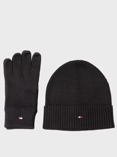 Шапка Tommy Hilfiger черная