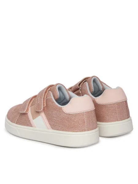 Tommy Hilfiger Sportcipők Flag Low Cut Velcro M rózsaszín