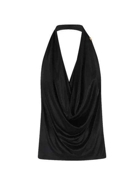 Top Elisabetta Franchi czarny