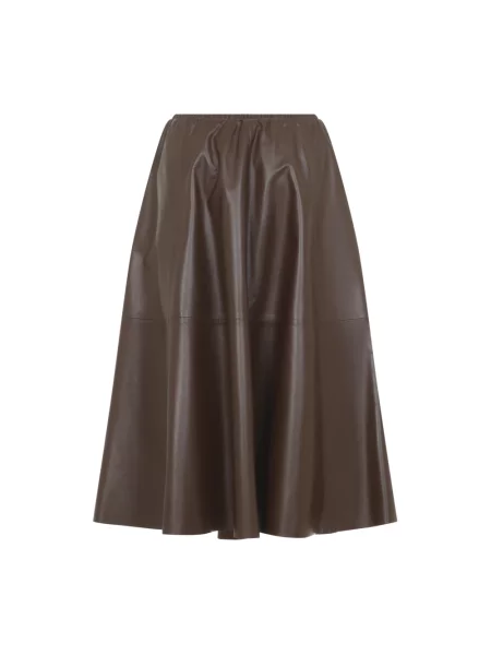 Spódnica midi Alberta Ferretti brązowa