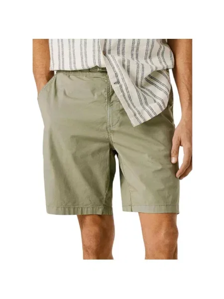 Džínové šortky Pepe Jeans zelené