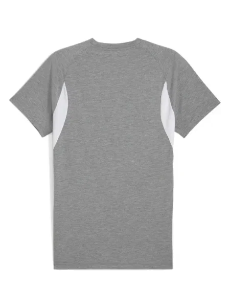 PUMA Tricou funcțional TeamEvostripe gri alb