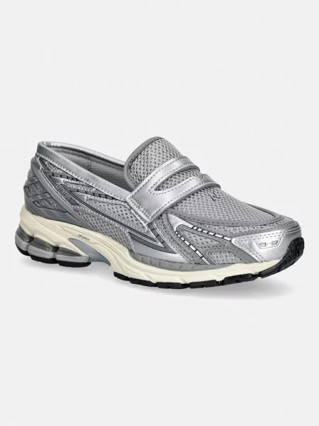 New Balance mokasíny šedé