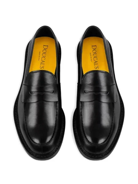 Pantofi loafer Doucal's din piele negru