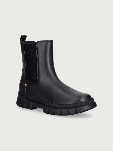 TOMMY HILFIGER Čizme MICHIGAN' crna