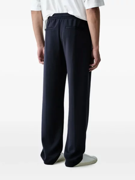 Pantaloni Armani Exchange alergare cu cordon albastru