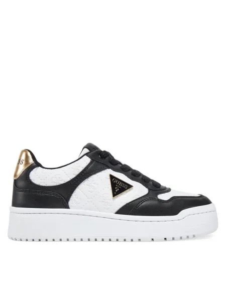 Guess Sneakersy Čierna biela