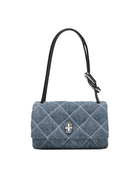 Marc Jacobs Дамска чанта The Quilted Denim Mini син